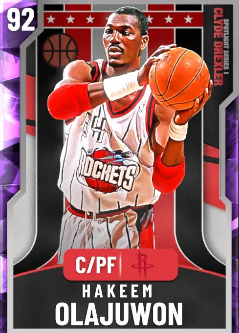 (AMETHYST) Hakeem Olajuwon (92 OVR)
