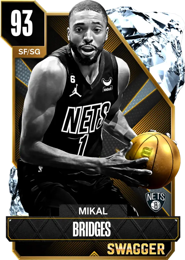 (DIAMOND) Mikal Bridges (93 OVR)