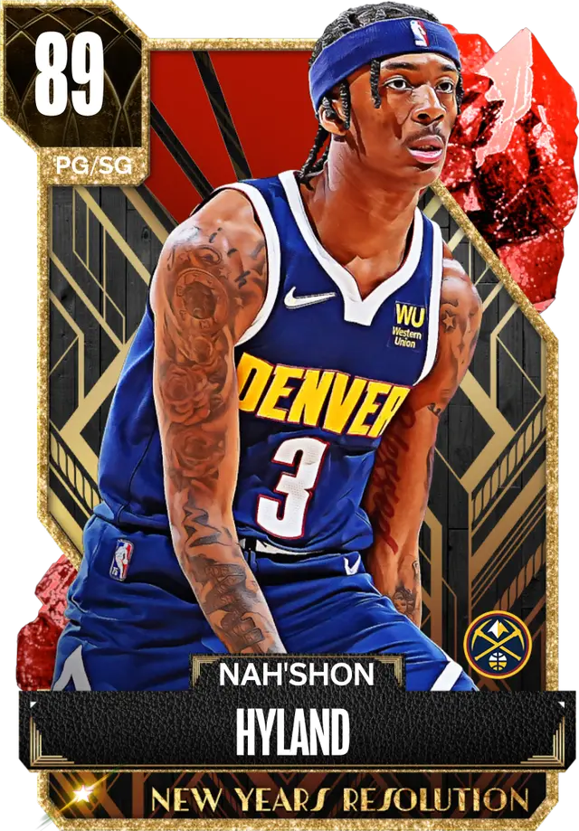 (SAPPHIRE) Nah'Shon Hyland (86 OVR)