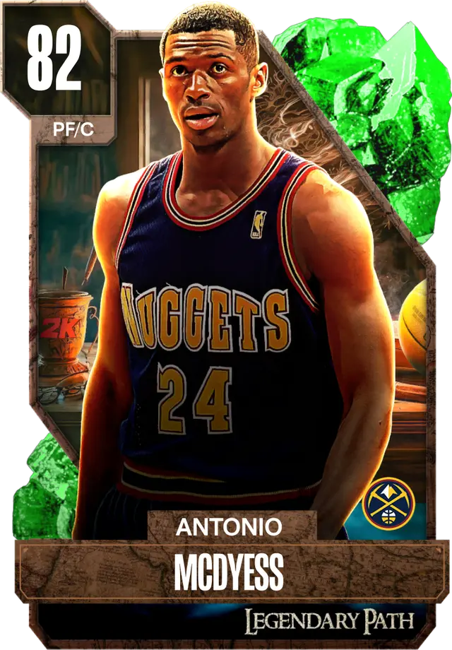 (EMERALD) Antonio McDyess (82 OVR)