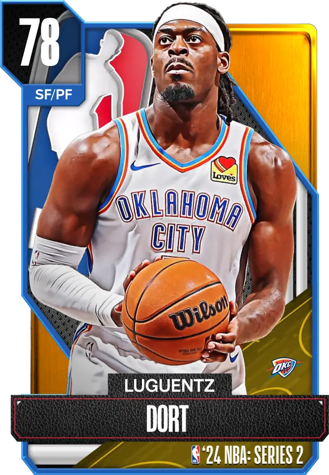 (GOLD) Luguentz Dort (78 OVR)