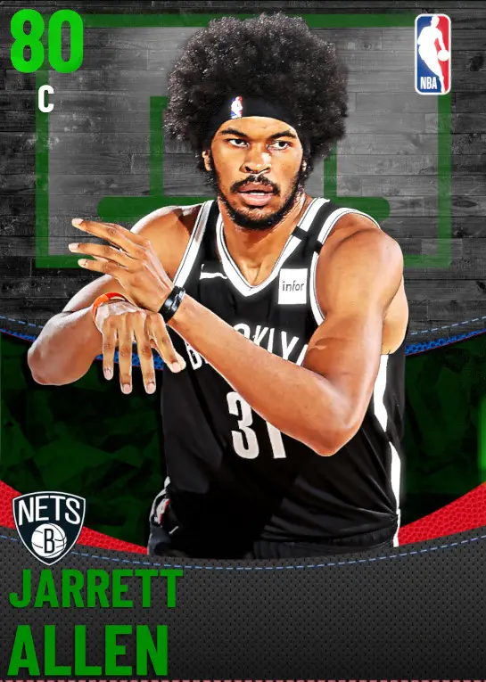 (EMERALD) Jarrett Allen (80 OVR)