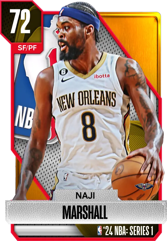 (GOLD) Naji Marshall (72 OVR)