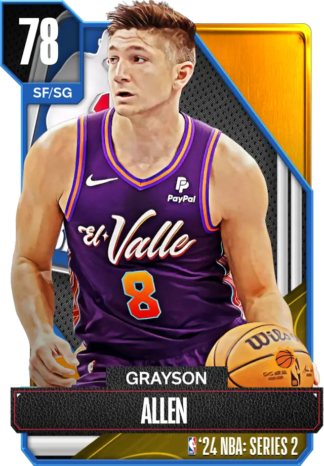 (GOLD) Grayson Allen (78 OVR)