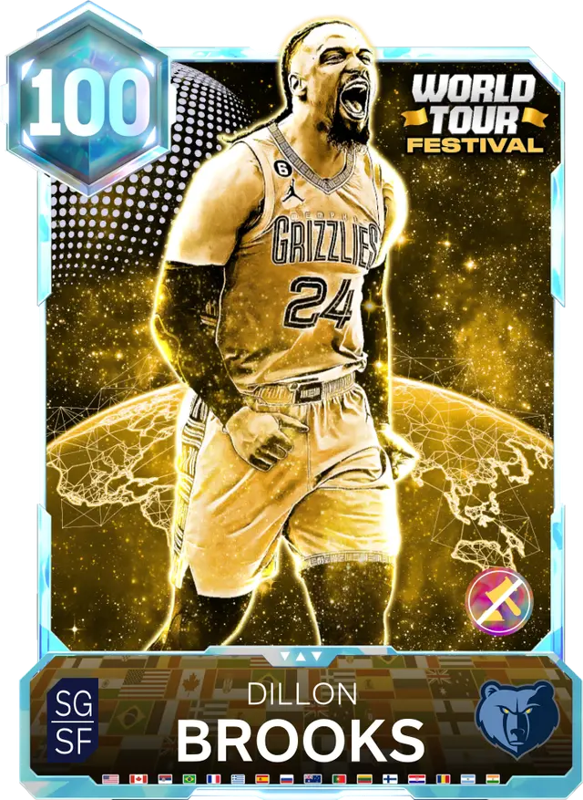 100 Dillon Brooks | World Tour Festival
