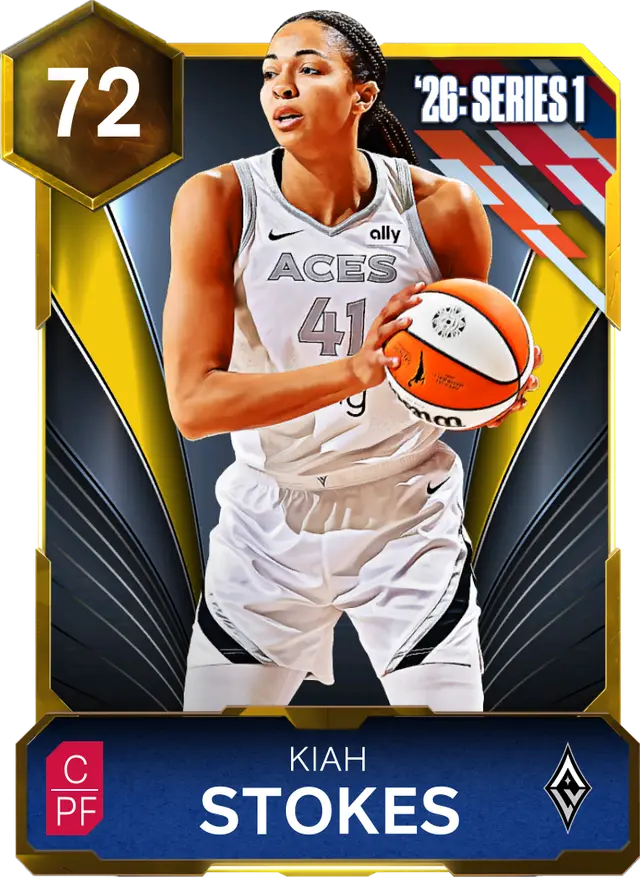 (GOLD) Kiah Stokes (72 OVR)