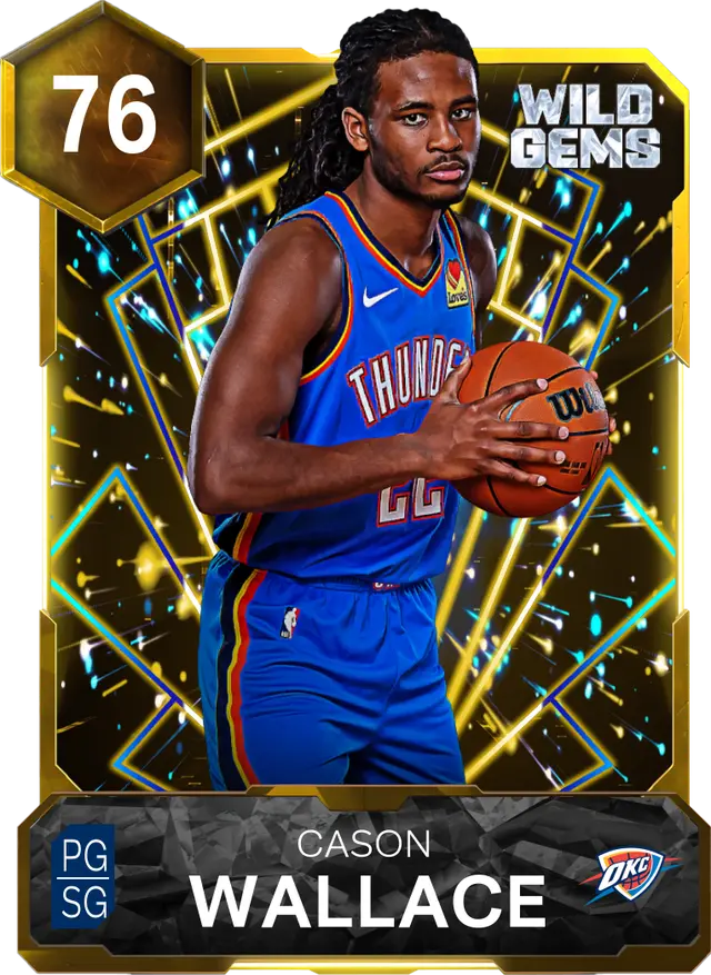 (GOLD) Cason Wallace (76 OVR)