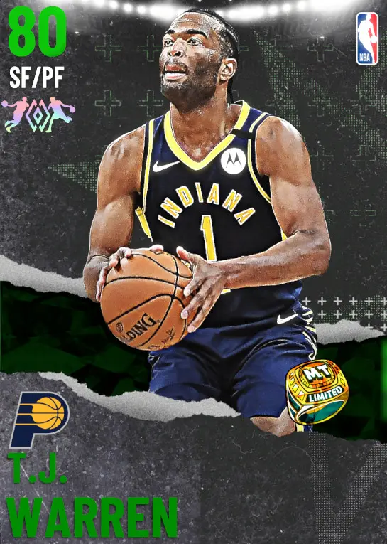 (EMERALD) T.J. Warren (80 OVR)