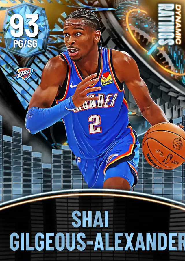 (DIAMOND) Shai Gilgeous-Alexander (93 OVR)