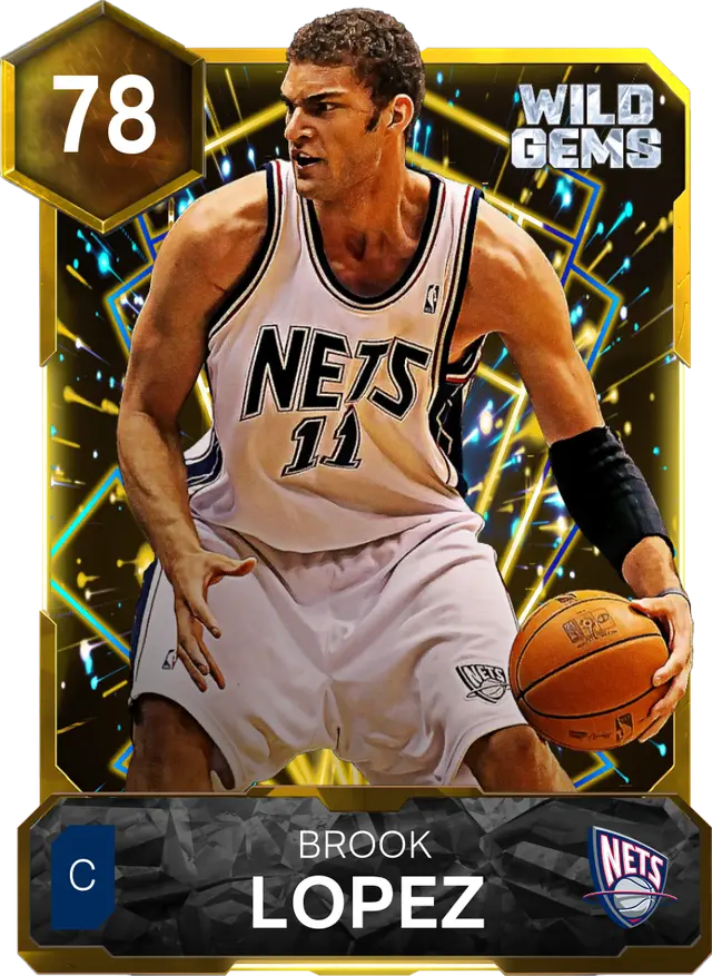 78 Brook Lopez | Gold Wild Gems