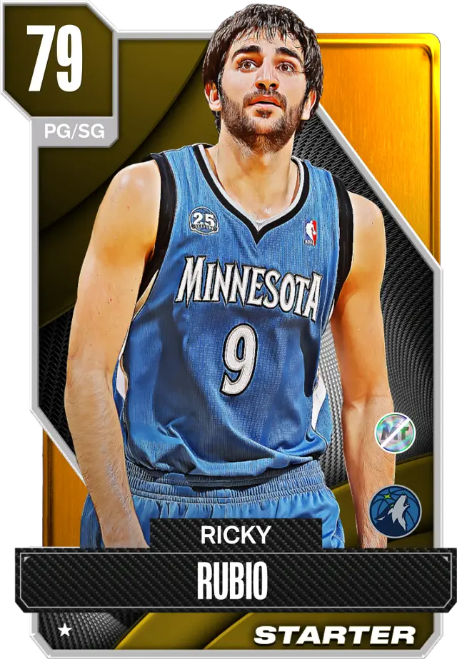 (GOLD) Ricky Rubio (79 OVR)
