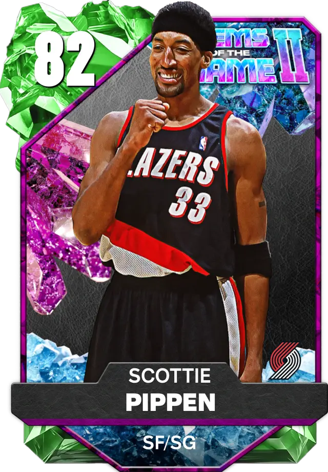 (EMERALD) Scottie Pippen (82 OVR)