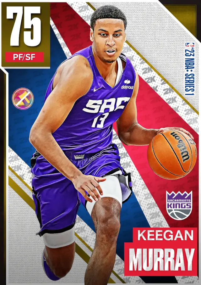 (GOLD) Keegan Murray (75 OVR)
