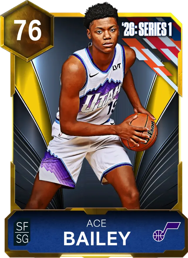 (GOLD) Ace Bailey (76 OVR)