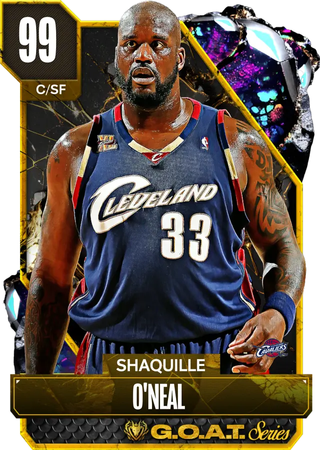 (DM) Shaquille O'Neal (99 OVR)
