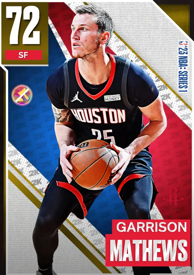 (GOLD) Garrison Mathews (72 OVR)