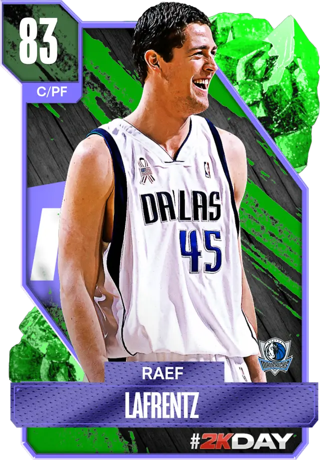 (EMERALD) Raef LaFrentz (83 OVR)
