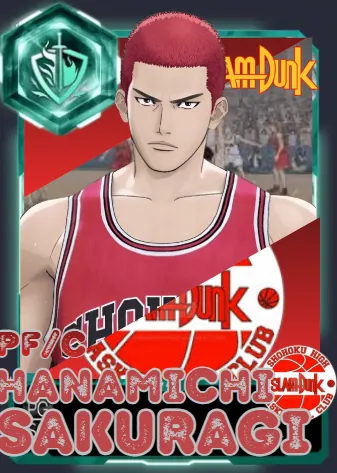 2/7 Animated Hanamichi Sakuragi