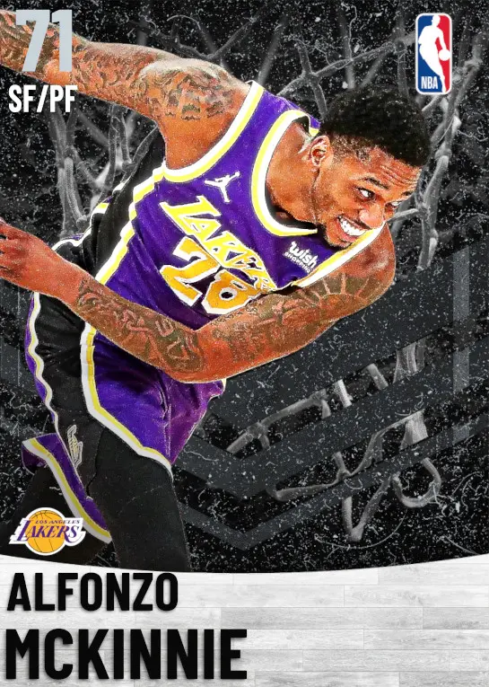 (SILVER) Alfonzo McKinnie (71 OVR)