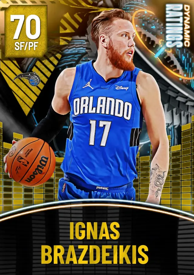 (GOLD) Ignas Brazdeikis (70 OVR)