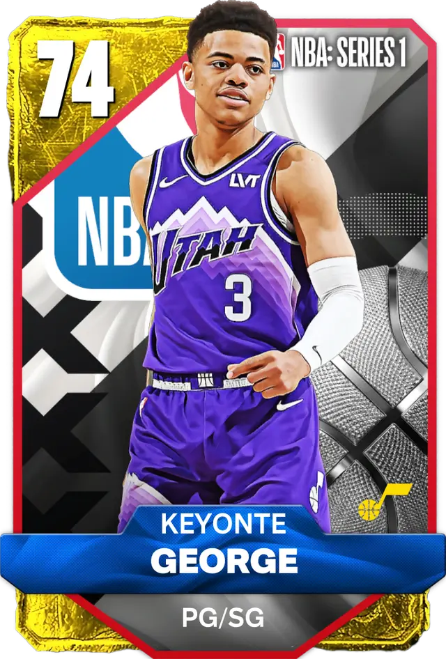 (GOLD) Keyonte George (74 OVR)