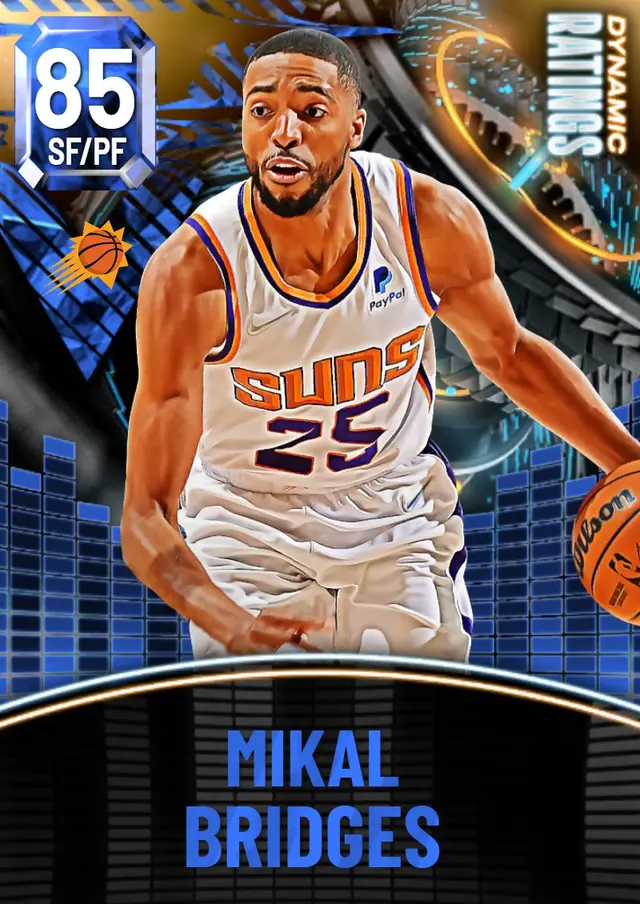 (SAPPHIRE) Mikal Bridges (85 OVR)