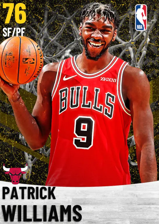 (GOLD) Patrick Williams (76 OVR)
