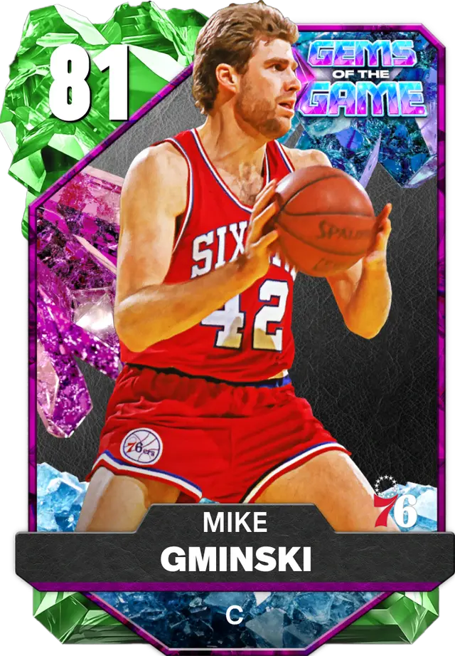 (EMERALD) Mike Gminski (81 OVR)