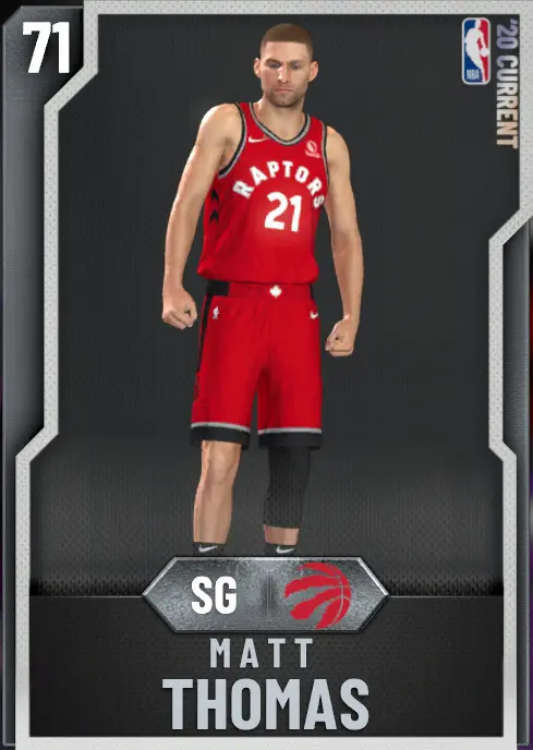 (SILVER) Matt Thomas (71 OVR)