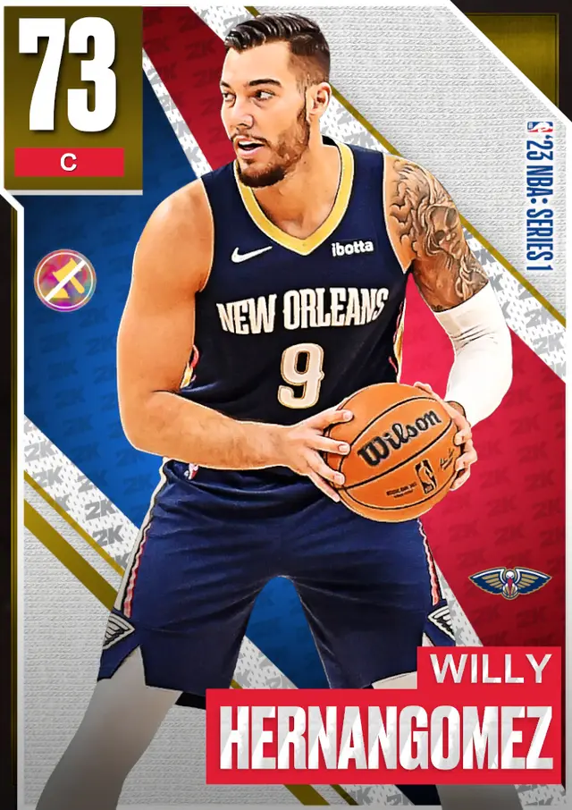 (GOLD) Willy Hernangomez (73 OVR)