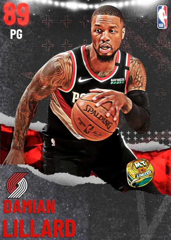 (RUBY) Damian Lillard (89 OVR)
