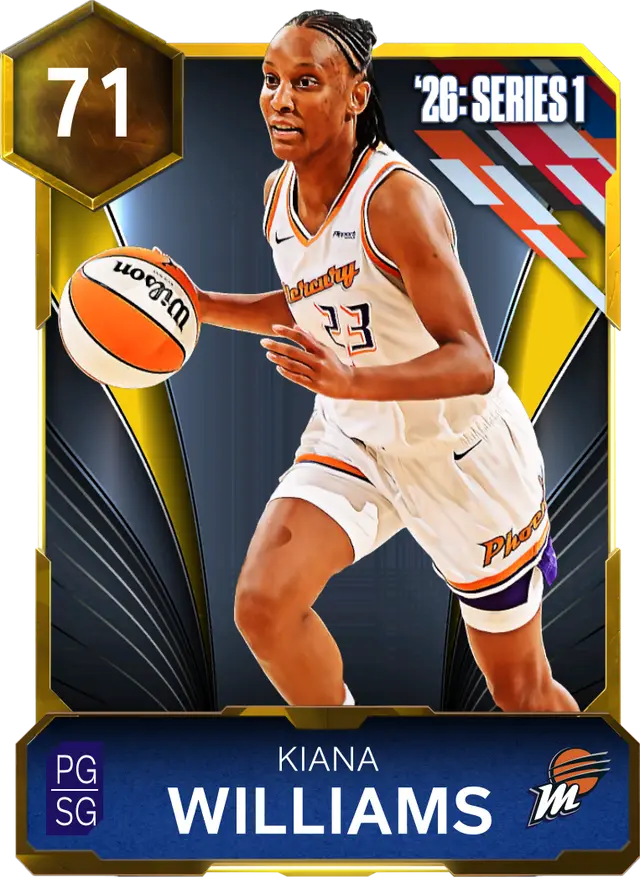 (GOLD) Kiana Williams (71 OVR)