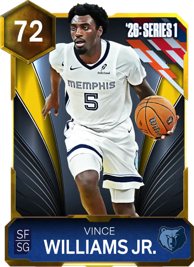 (GOLD) Vince Williams Jr. (72 OVR)