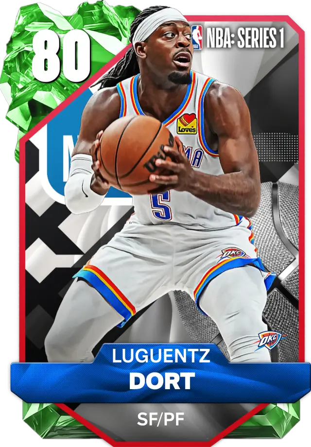 (EMERALD) Luguentz Dort (80 OVR)