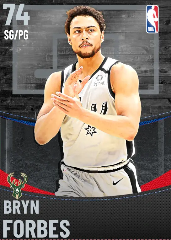 74 Bryn Forbes | Milwaukee Bucks