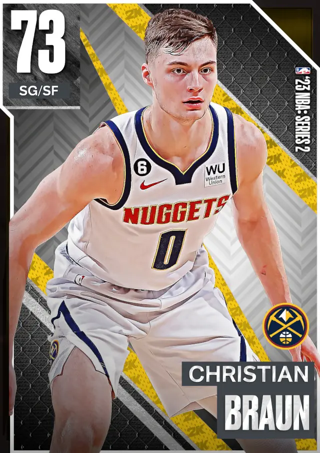 (GOLD) Christian Braun (73 OVR)