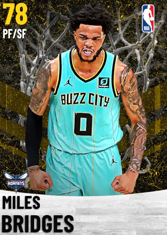 (GOLD) Miles Bridges (78 OVR)