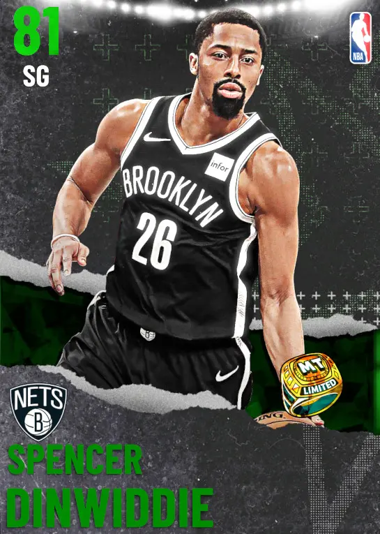 (EMERALD) Spencer Dinwiddie (81 OVR)
