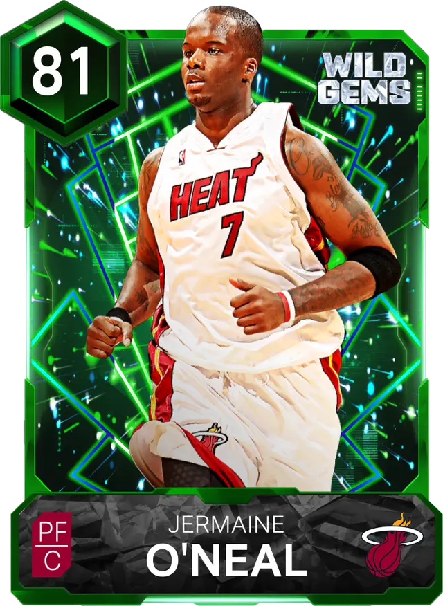 (EMERALD) Jermaine O'Neal (81 OVR)
