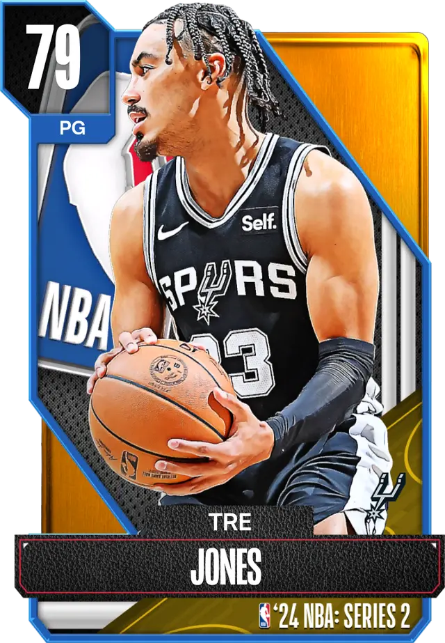 (GOLD) Tre Jones (79 OVR)