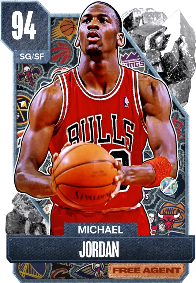 (FREEAGENT) Michael Jordan (94 OVR)