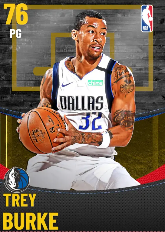 (GOLD) Trey Burke (76 OVR)