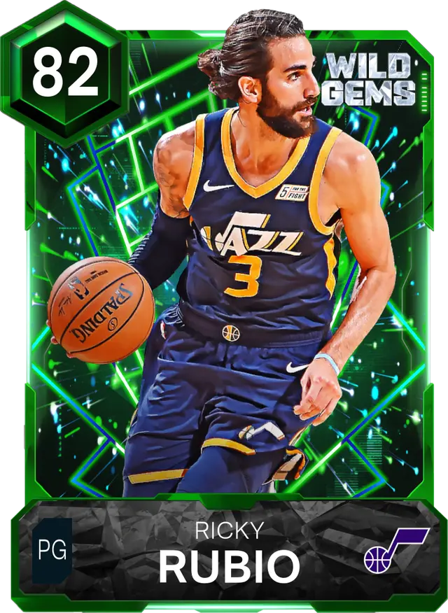 (EMERALD) Ricky Rubio (82 OVR)