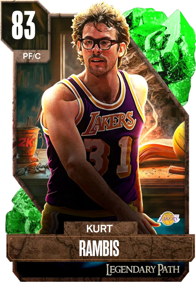 (EMERALD) Kurt Rambis (83 OVR)