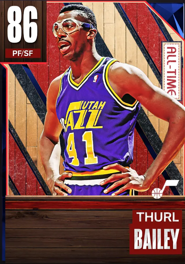 (SAPPHIRE) Thurl Bailey (86 OVR)