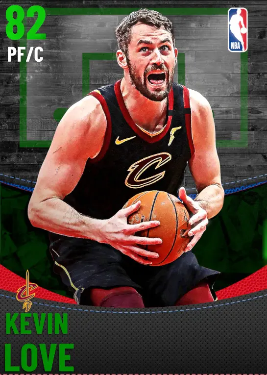 (EMERALD) Kevin Love (82 OVR)