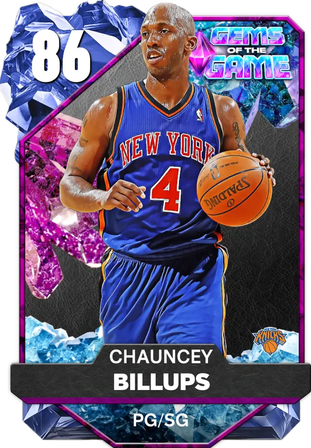 (SAPPHIRE) Chauncey Billups (86 OVR)