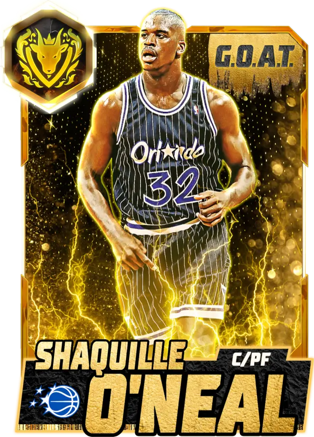 (GOAT) Shaquille O'Neal (99 OVR)