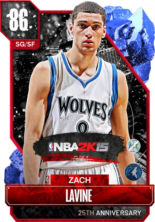 (SAPPHIRE) Zach LaVine (86 OVR)