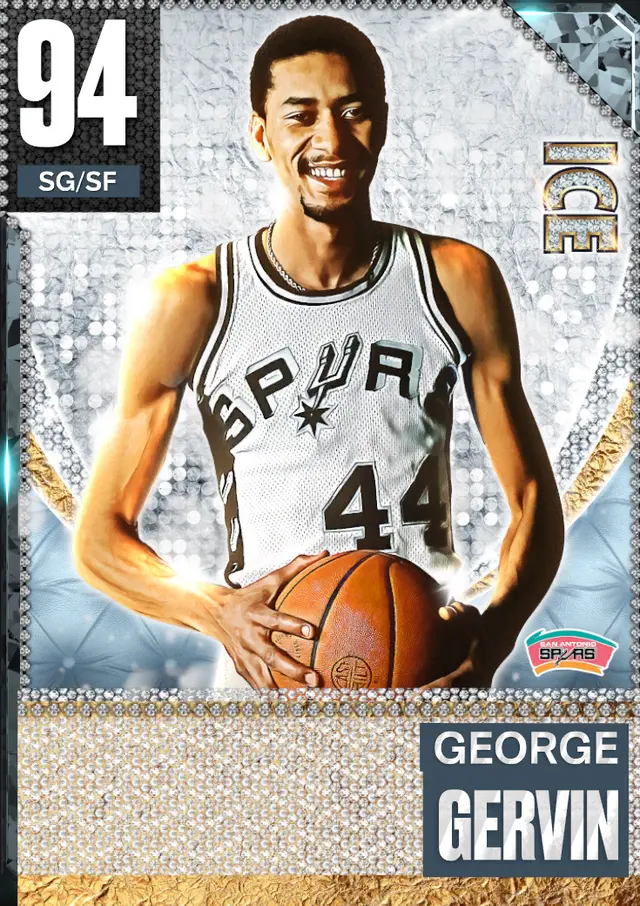 (DIAMOND) George Gervin (94 OVR)